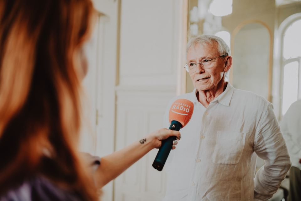 Oslava Juraja Nvotu bola v Divadle Jána Palárika, kde v minulosti pôsobil | Foto: Jakub Benko, Trnavské rádio