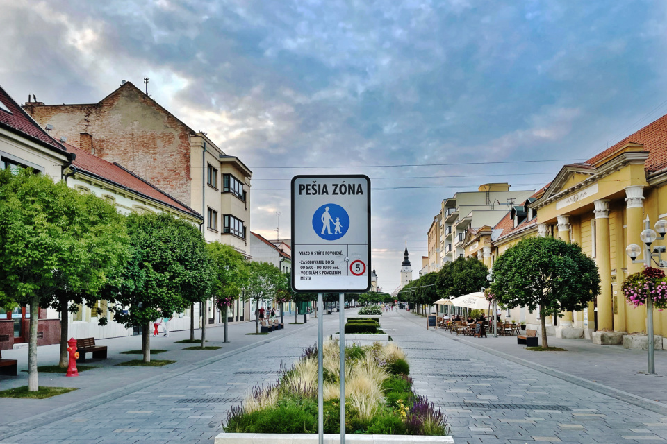 Pešia zóna v Trnave | Foto: Pavol Holý