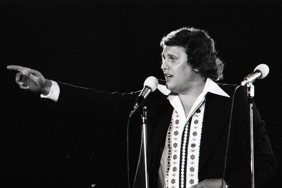 Karol Duchoň na Bratislavskej lýre '76. | Foto- A. Zagar, ČSTK