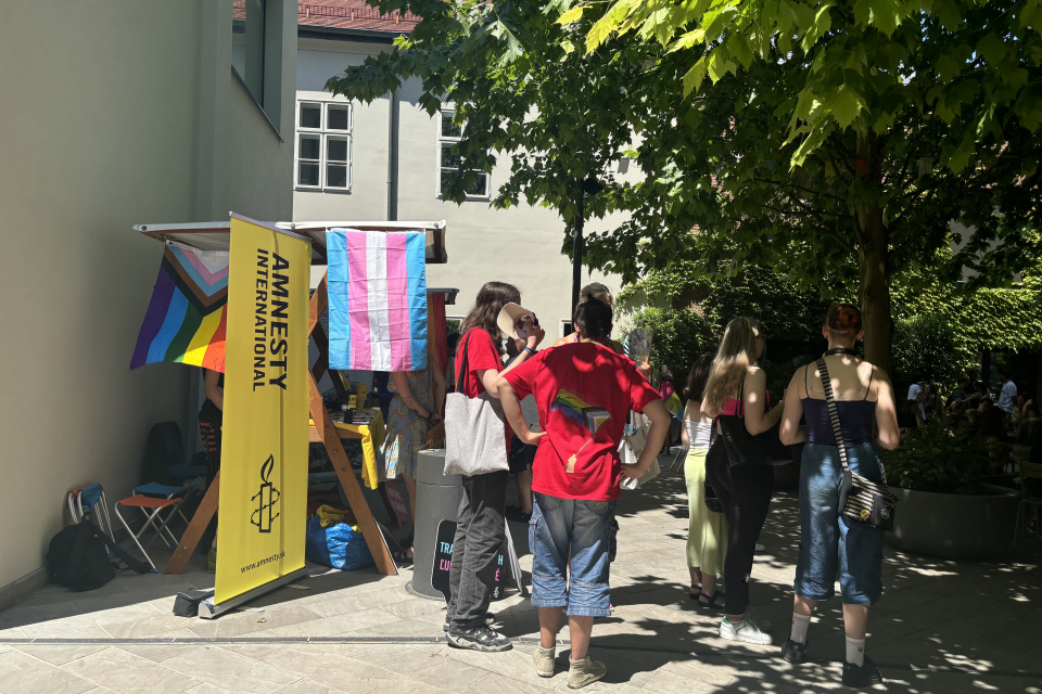 Na Nádvorí sa začal Pride | Foto: Zuzana Benková, Trnavské rádio