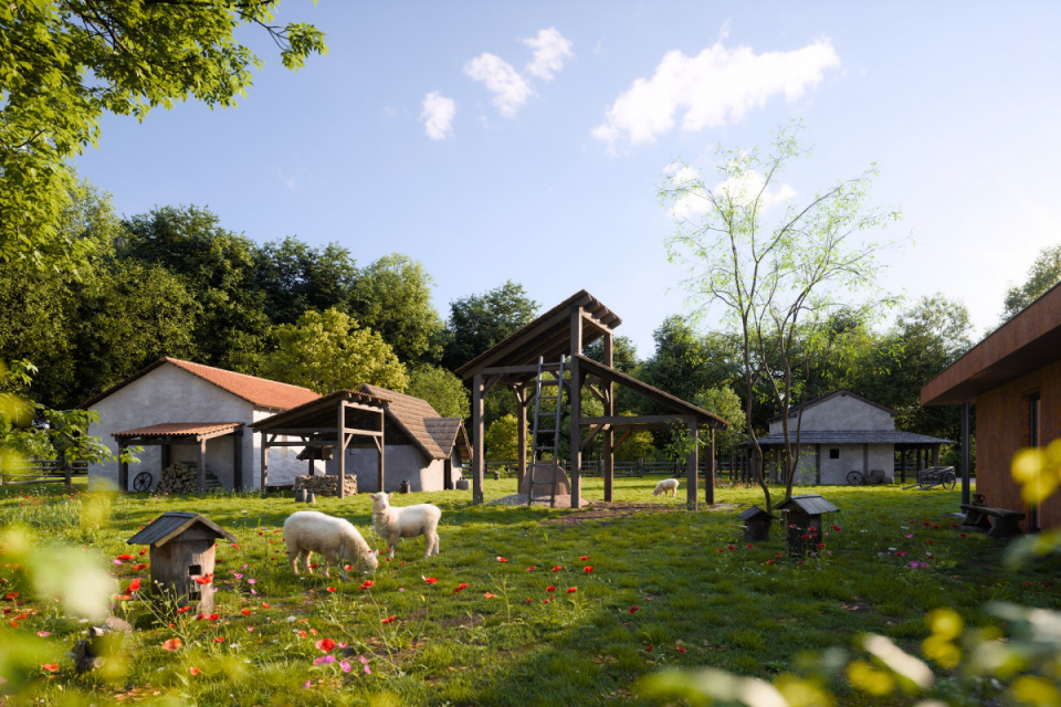 Archeopark sa v Cíferi otvoril len nedávno | Zdroj: TS