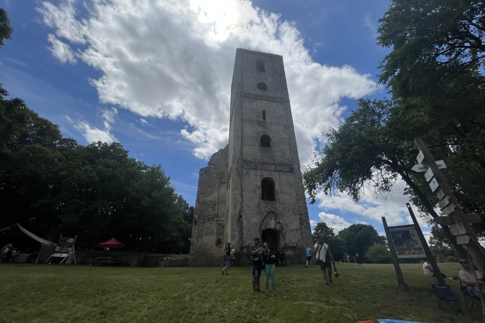 Každé leto na Katarínke pracujú dobrovoľníci | Foto: Alexandra Štofirová, Trnavské rádio