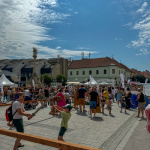 Detský festival v centre Trnavy. | Foto: dv, Trnavské rádio