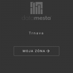 Úvodná obrazovka webu DataMesta