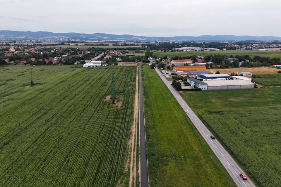 Výstavba cyklotrasy napreduje podľa plánov || Zdroj: Fb Michal Feik