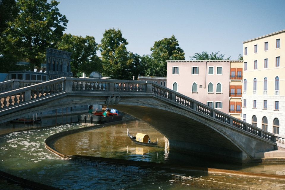 Italia in Miniatura. Benátkami preplávate na loďkách. | Foto: dv