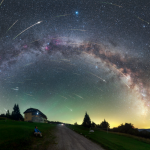 Perzeidy na nočnej oblohe | Foto: Petr Horálek