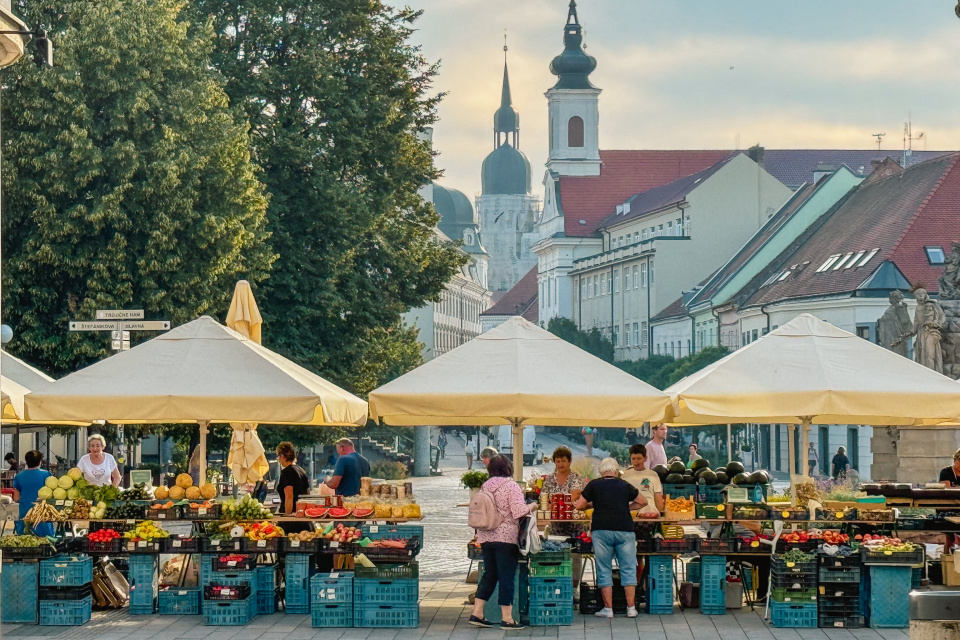 V centre Trnavy sú opäť predávajúci | Foto: Dušan Vančo, Trnavské rádio