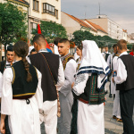 Sprievod prerušil ranný lejak v Trnave. | Foto: dv, Trnavské rádio