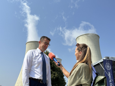 Generálneho riaditeľa Slovenských elektrární Branislava Strýčka tešia najmä pracovití a hrdí zamestnanci | Foto: Kamila Pánisová, TR