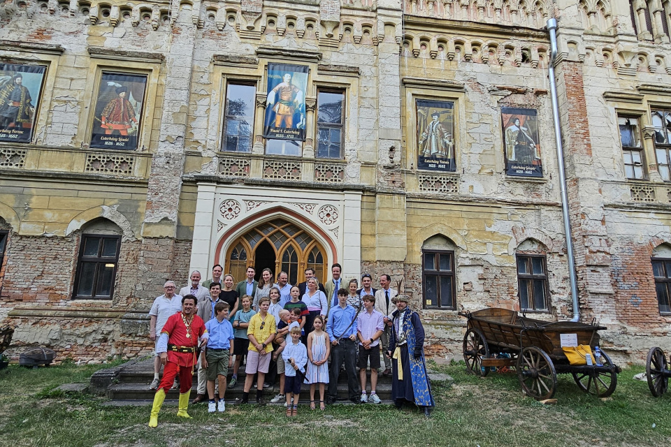 Navštívili spolu neogotický kaštieľ | Foto: Mesto Galanta