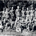 Trnavská posádka počas odpočinku na pochode k Horným Hámrom v sept. 1944 | Foto: Vojenský historický ústav-Vojenský historický archív v Bratislave