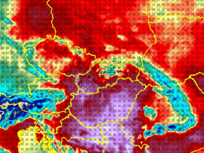 Vrchol vlny horúčav je stále pred nami. Najteplejšie bude väčšinou 3. alebo 4. septembra. | Zdroj: SHMÚ