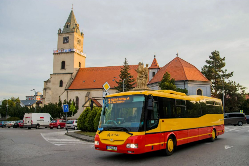 Autobusy v Hlohovci dostali nový lak | Zdroj: Arriva