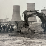 Zachytila historický okamih - prvý výkop elektrárne Bohunice V2 | Foto: Mária Ďurišová