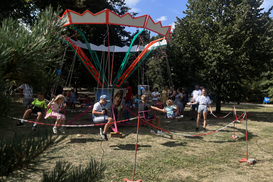 Nechýbal kolotoč a iné atrakcie | Foto: Alexandra Štofirová, Trnavské rádio