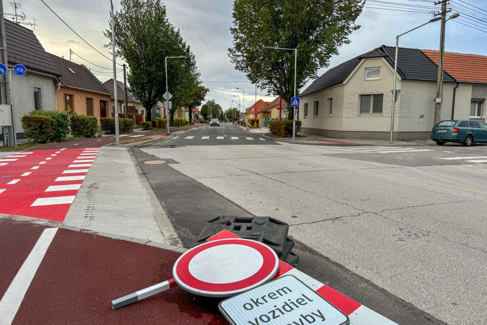 Ulica Štefana Moyzesa v Trnave má byť od pondelka úplne uzavretá. | Foto: Pavol Holý, Trnavské rádio