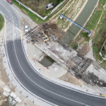 Obchádzka je hneď vedľa staveniska. | Foto: TTSK