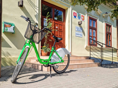 Smolenický bikesharing | Zdroj: smolenice.zelenybicykel.sk