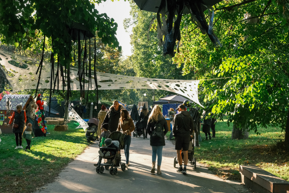 Atmosféra Strašifestu v trnavskej promenáde. | Foto:,dv, Trnavské rádio