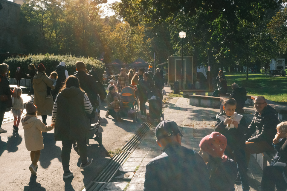 Atmosféra v promenáde. | Foto: dv, Trnavské rádio