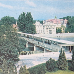 Fotografia Piešťan z dobovej turistickej brožúry. | Reprofoto: Pavol Holý, Trnavské rádio