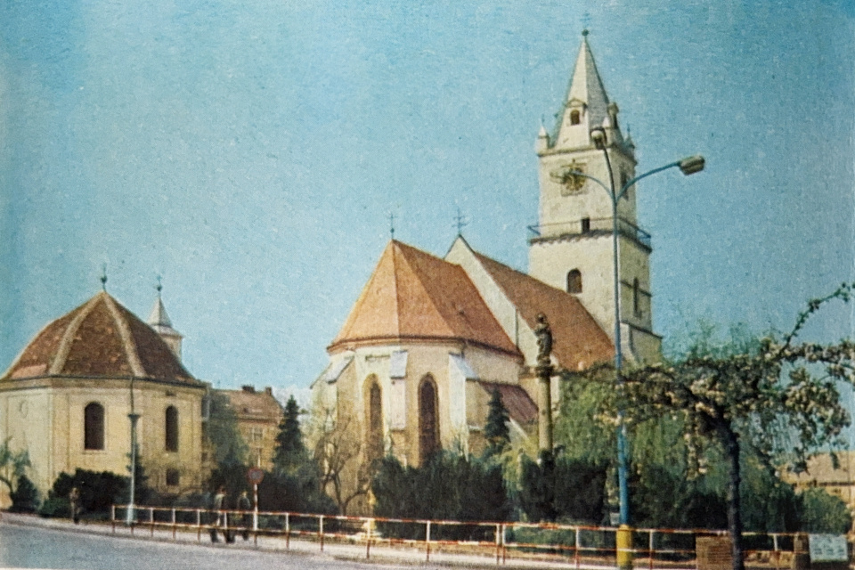 Fotografia Hlohovca z dobovej turistickej brožúry. | Reprofoto: Pavol Holý, Trnavské rádio