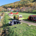 Miesto nehody | Zdroj: Air - Transport Europe, letecká záchranná služba