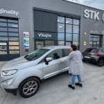 Výherkyňa má auto v poriadku. | Foto: Dušan Vančo, Trnavské rádio