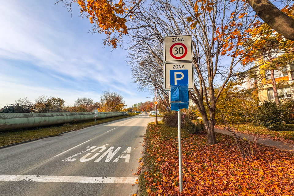 Vjazd na sídlisko Linčianska od Zelenečskej ulice je už označený. | Foto: dv, red.