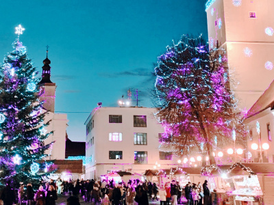 Trojičné námestie v Trnave počas adventu. (ilustračné foto) | Foto: Pavol Holý, Trnavské rádio