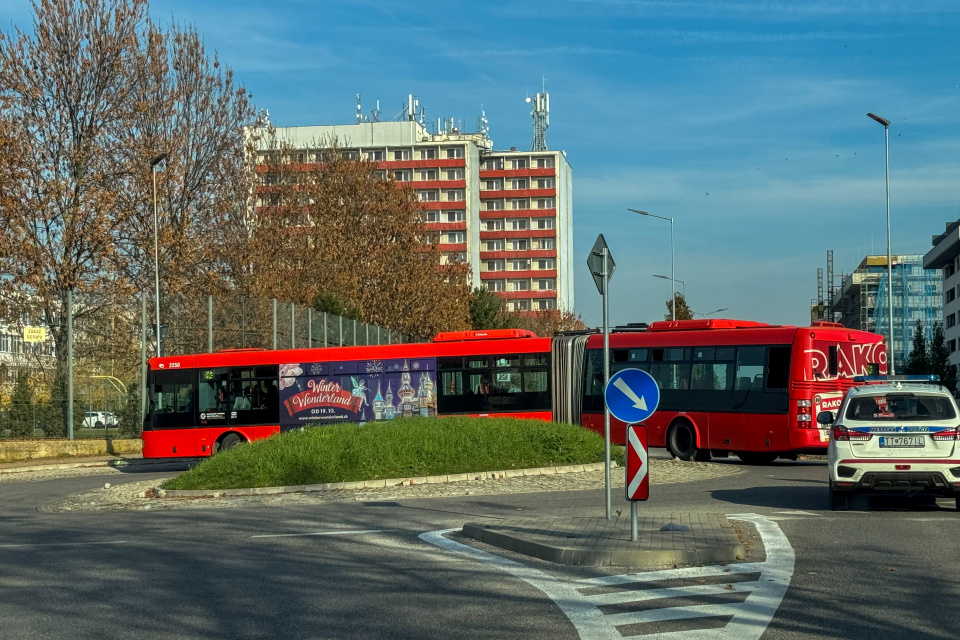 Testovacia jazda autobusu SOR NB City. | Foto: Pavol Holý, Trnavské rádio