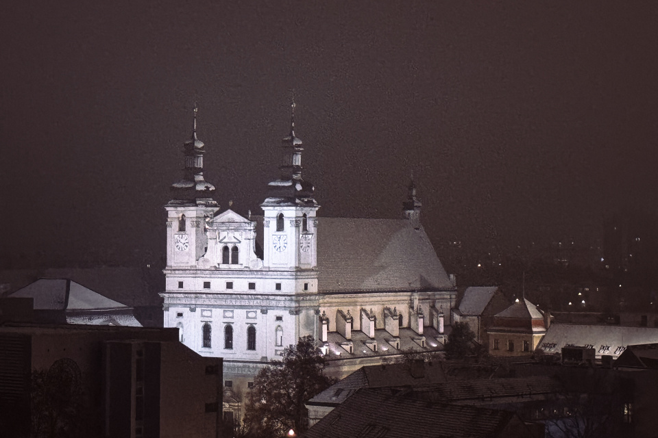 Pohľad z mestskej veže (6. 12. 2024). | Foto: dv