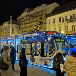 Po Záhrebe jazdí vyzdobená električka | Foto: Tomáš Čapák, Trnavské rádio