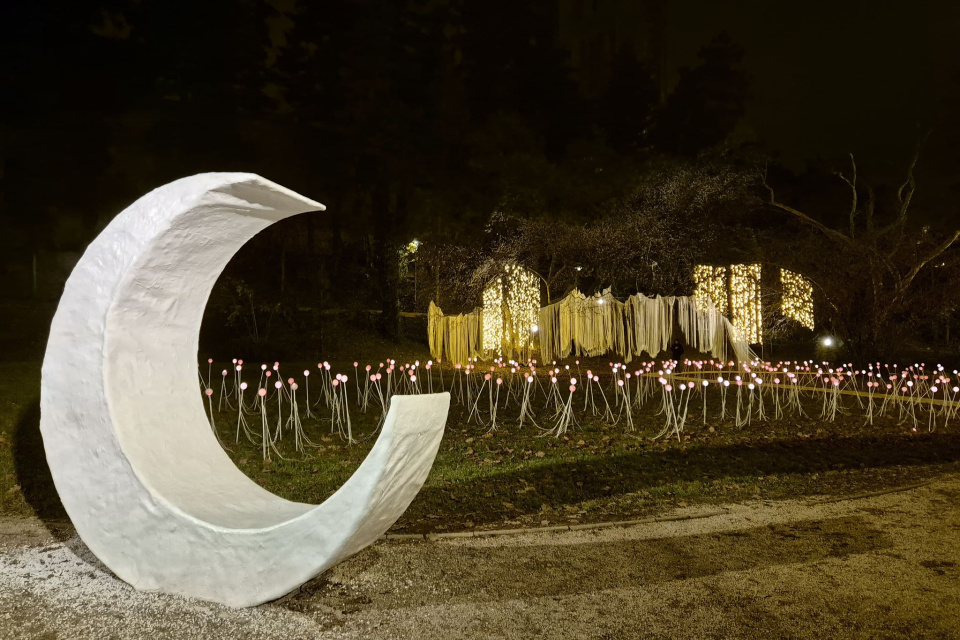 Moon Garden vás očarí svetielkami | Foto: Tomáš Čapák, Trnavské rádio