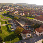 Riešené územie parku v Skalici. | Zdroj: Mesto Skalica