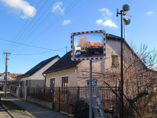 Križovatka má byť vďaka novinke bezpečnejšia. | Foto: Mestské služby mesta Trnava, fb