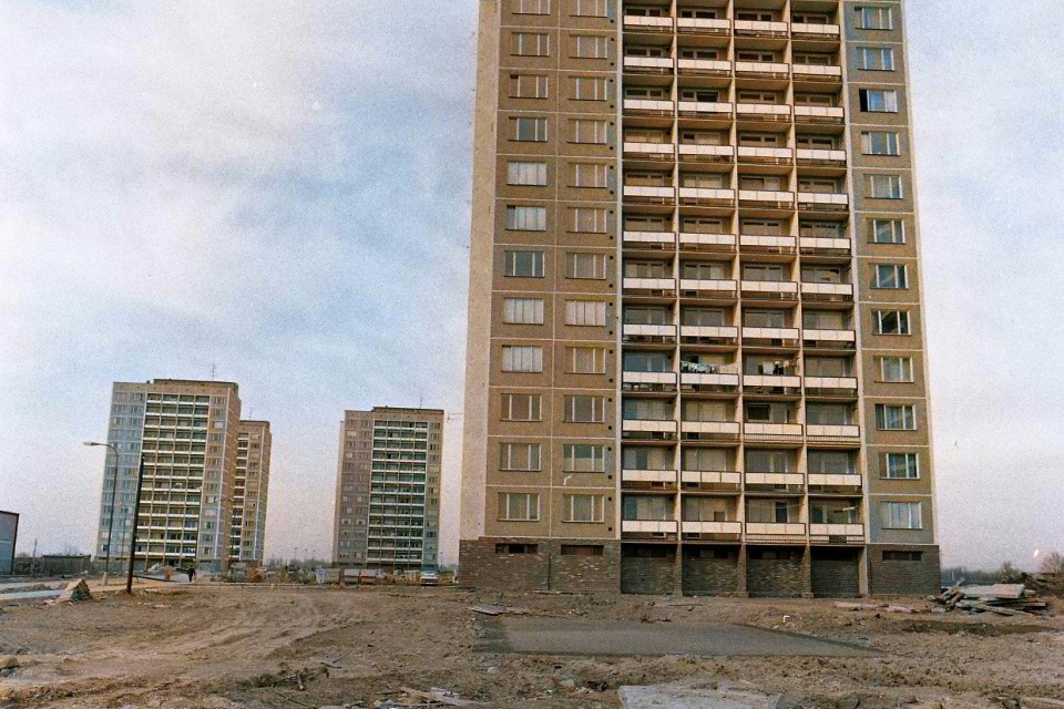 Sídlisko Prednádražie okolo roku 1975. | Foto: Borodáčová, ČSTK. Licencia: Trnavské rádio