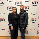 Karol Suchánek na návšteve v štúdiu Trnavského rádia | Foto: Nikol Kaňuková, Trnavské rádio