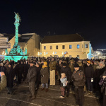 Protest v Trnave sa uskutočnil aj minulý rok v januári | Zdroj: KP, Trnavské rádio