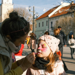 Maľovanie na tvár nemôže chýbať | Foto: Pavol Holý, Trnavské rádio