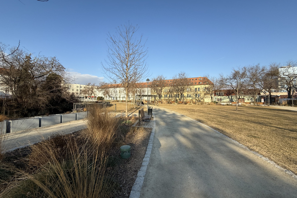 Ružový park v zimnom období | Foto: Michaela Martišíková, Trnavské rádio 