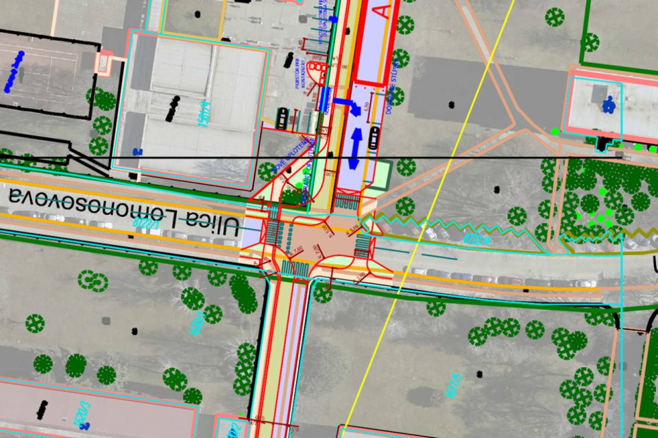 Križovanie Tajovského x Lomonosovova | Zdroj: uvo.gov.sk