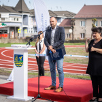 Odovzdávanie vynoveného športoviska v Dunajskej Strede | Zdroj: FB TTSK