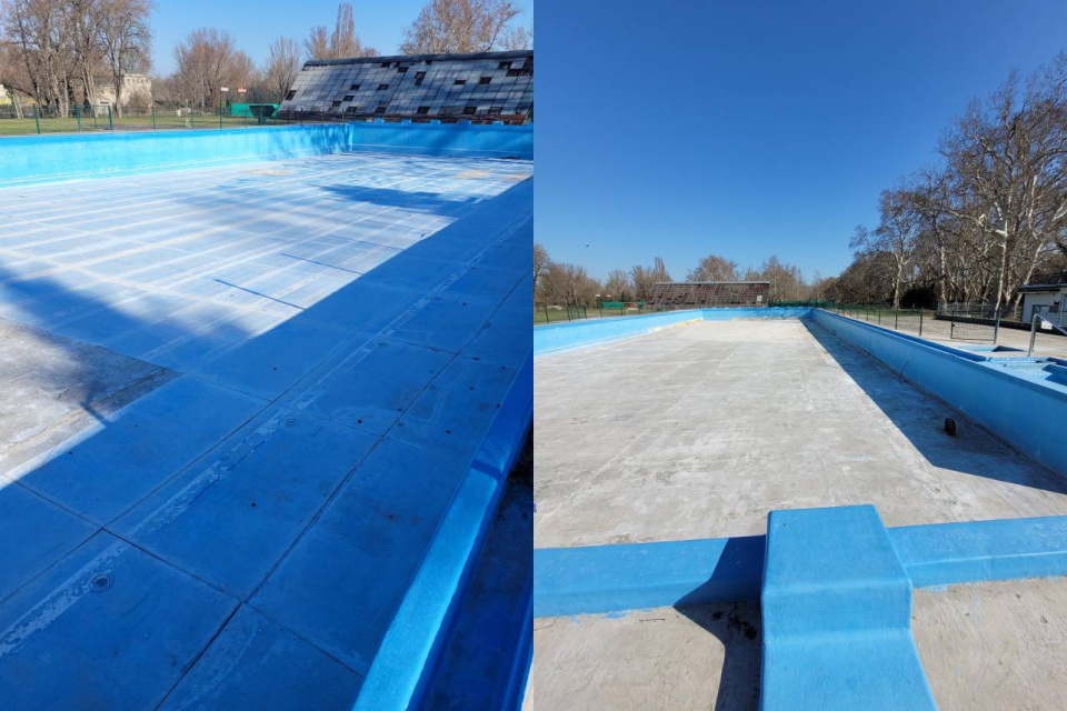 Kúpalisko v Hlohovci prechádza modernizáciou | Zdroj: Mesto Hlohovec
