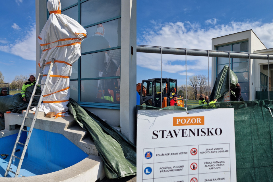 Stavebné práce začali 1. apríla | Foto: FB Mesto Piešťany 