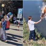 Takto odprevadili zimu v Sládkovičove. | Foto: Život v Sládkovičove, fb