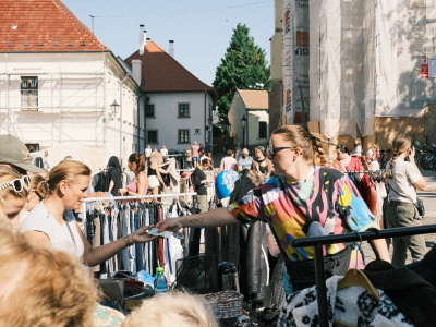 Atmosféra Blšáku v Trnave. | Foto: Pavol Holý, Trnavské