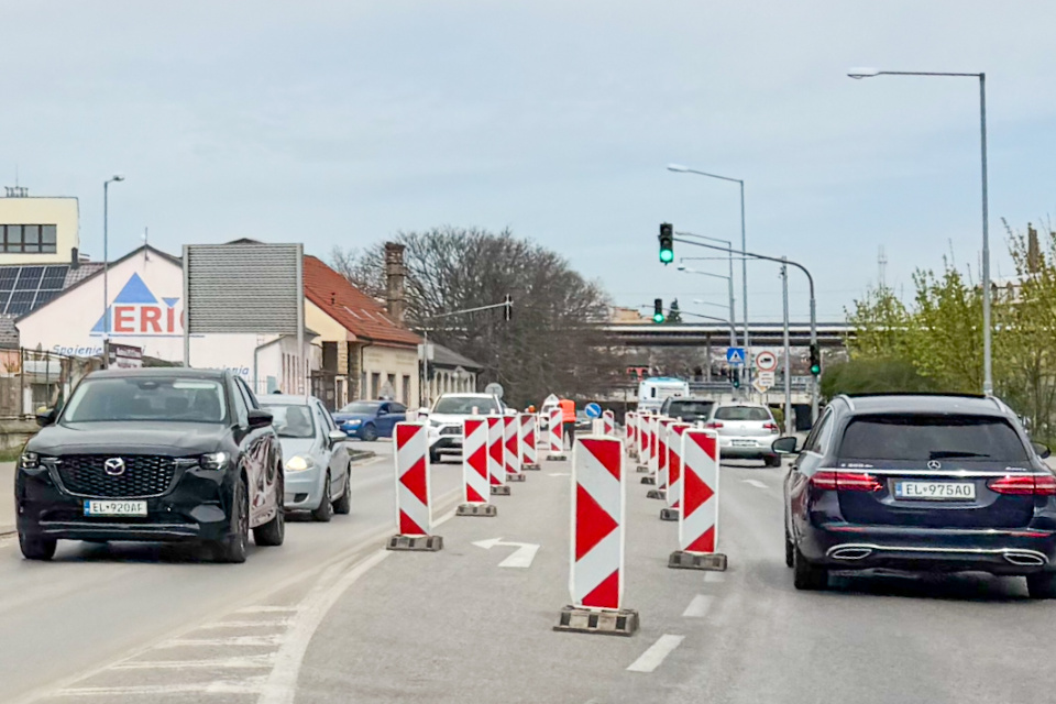 Pozor na obmedzenie v Trnave | Foto: dv, Trnavské rádio