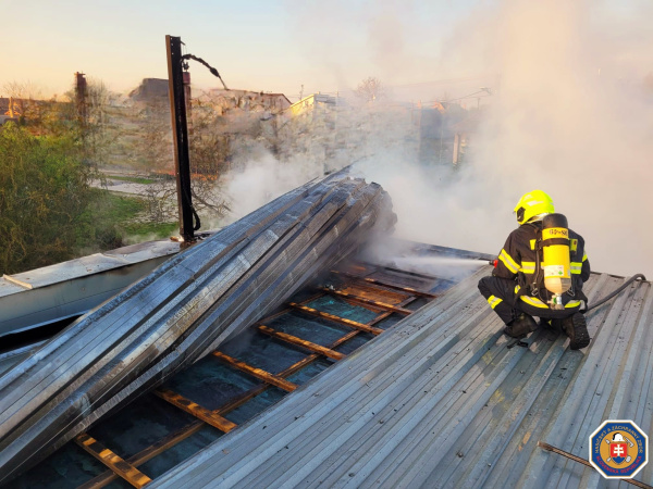 Zasahuje sa na juhu Trnavského kraja | Foto: Hasičský a záchranný zbor - Trnavský kraj